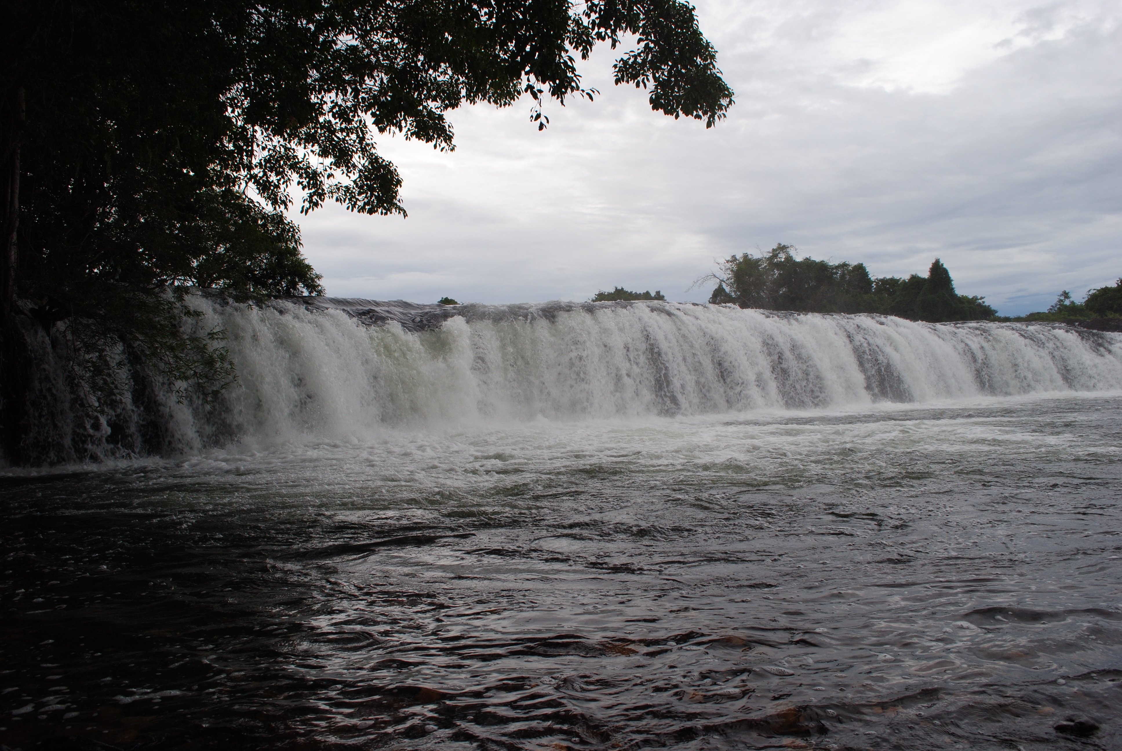 Chhay Khpus in Chi-Phat Eco-tourism. Chhay mean 'waterfall' for Chi-Phat residents. (photo by author). 